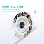 Anytek S7 4K HD Digital Camera Self - Timer Travel Camera Student Kids Card Camera(Pink) - British D'sire