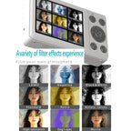 Anytek S7 4K HD Digital Camera Self - Timer Travel Camera Student Kids Card Camera(Pink) - British D'sire