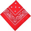 Aomig Bandana Head Scarf for Men and Women, Stylish Cowboy Headband Handkerchief, Multi - purpose Hair Scarf Paisley Print Unisex Headwraps, Bib Party Face Covering Headwear for Motorcycling - Bandanas - British D'sire