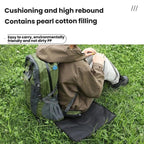 AOTU AT6216-1 37x35cm Outdoor Portable Moisture-proof Folding Cushion Oxford Cloth Camping Beach Thickened Heat Insulation Cushion(Army Green) - British D'sire