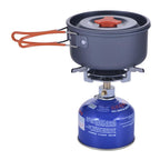 AOTU AT6313 Outdoor Camping Round Burner Integrated Gas Stove With High Power Burner - British D'sire