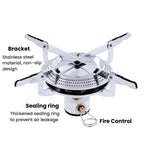 AOTU AT6313 Outdoor Camping Round Burner Integrated Gas Stove With High Power Burner - British D'sire