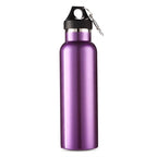 Aotu AT6646 Outdoor Travel Kettle Car Stainless Steel Thermos Bottle (Purple) - British D'sire