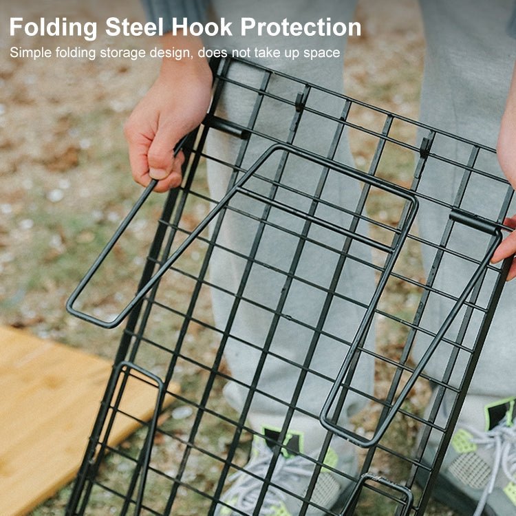 AOTU YT1001 Outdoor Folding Mesh Bamboo Desk with Storage Bag - British D'sire