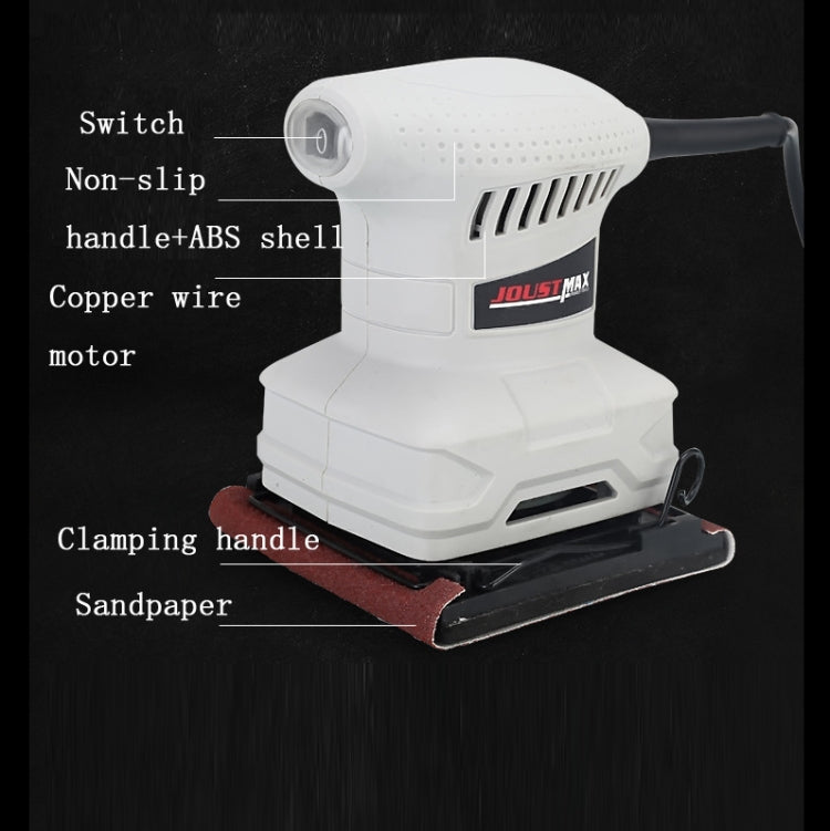 AOTUO Electric Sandpaper Machine Wall Sanding Polishing Machine Electric Tools, EU Plug, Model: JST61101 Square - British D'sire