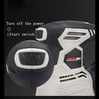 AOTUO Electric Sandpaper Machine Wall Sanding Polishing Machine Electric Tools, EU Plug, Model: JST61101 Square - British D'sire