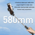 APEXEL APL - D6 Live Video Multifunctional Mobile Phone Gimbal Stabilizer Selfie Stick - British D'sire