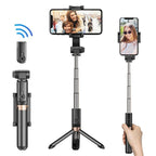APEXEL APL - D6 Live Video Multifunctional Mobile Phone Gimbal Stabilizer Selfie Stick - British D'sire