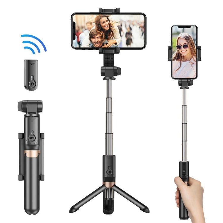 APEXEL APL - D6 Live Video Multifunctional Mobile Phone Gimbal Stabilizer Selfie Stick - British D'sire