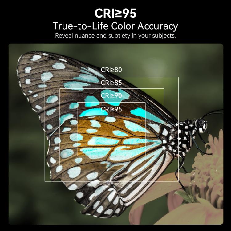 APEXEL APL - FL26 Jewelry Food Still Life Tri - color 9 - speed Slim Ring Macro Photography Fill Light - British D'sire