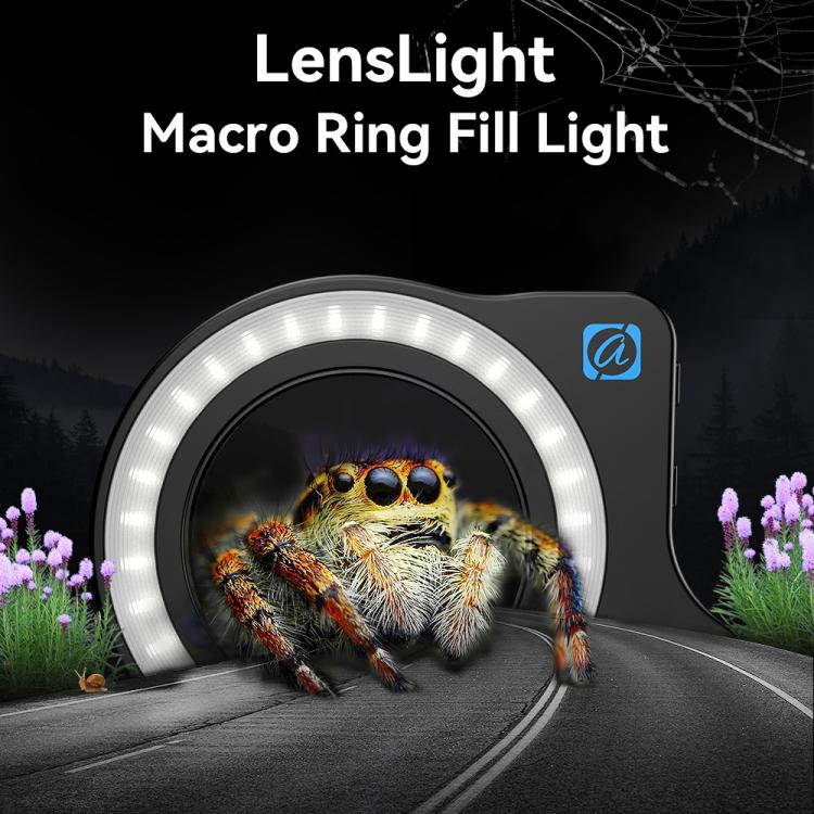 APEXEL APL-FL26 Jewelry Food Still Life Tri-color 9-speed Slim Ring Macro Photography Fill Light Secondary image