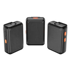 APEXEL APL - MIC009 One For Two Outdoor Live Noise Canceling Microphone(Black) - British D'sire