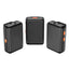 APEXEL APL - MIC009 One For Two Outdoor Live Noise Canceling Microphone(Black) - British D'sire