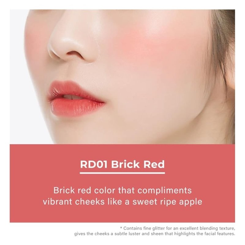 APIEU Juicy - Pang Jelly Blusher RD01 Soft Touch Blush - Blusher - British D'sire