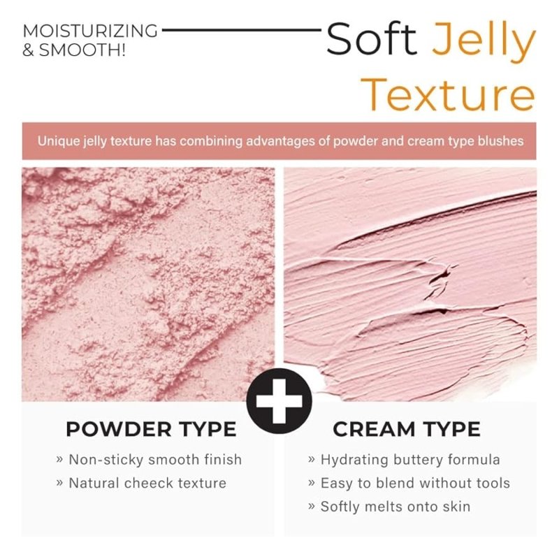APIEU Juicy - Pang Jelly Blusher RD01 Soft Touch Blush - Blusher - British D'sire