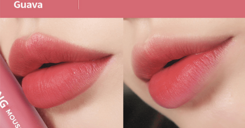 Apieu Juicy - Pang Mousse Tint CR06 Guava - Mousse Tint - British D'sire