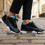 Aqua - Sneaker Black/Blue last pairs 38 and 41! - Sneaker - British D'sire