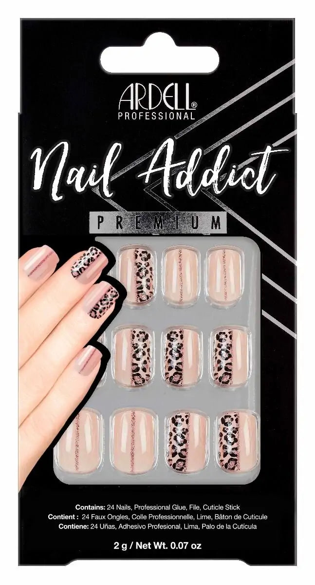 Ardell Nail Addict Premium Nails Cheetah Accent Secondary image