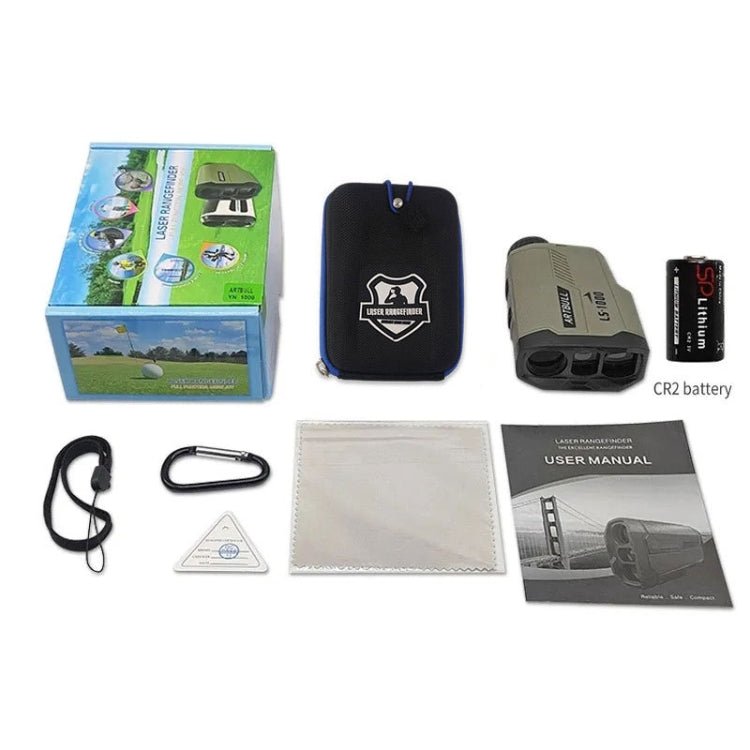 ARBULL LS - 1000 Golf Rangefinder Outdoor Altimeter Goniometer Telescope - British D'sire