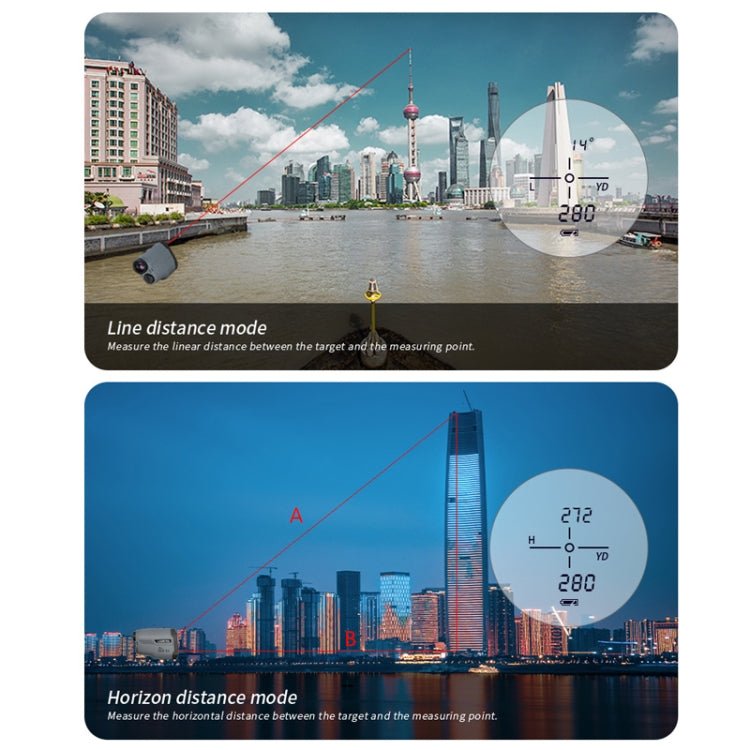 ARBULL LS - 1000 Golf Rangefinder Outdoor Altimeter Goniometer Telescope - British D'sire