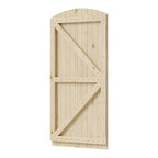Arch Top Strong Garden Gate with Latch, 83cm W x 6cm D x 180cm H - Garden Gate - British D'sire