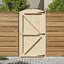 Arch Top Strong Garden Gate with Latch, 83cm W x 6cm D x 180cm H - Garden Gate - British D'sire