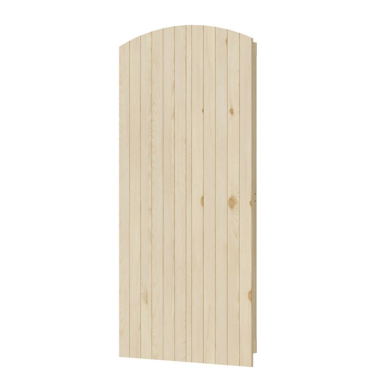 Arch Top Strong Garden Gate with Latch, 83cm W x 6cm D x 180cm H - Garden Gate - British D'sire