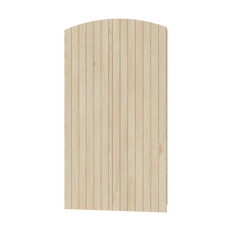 Arch Top Strong Garden Gate with Latch, 99cm W x 6cm D x 180cm H - Garden Gate - British D'sire
