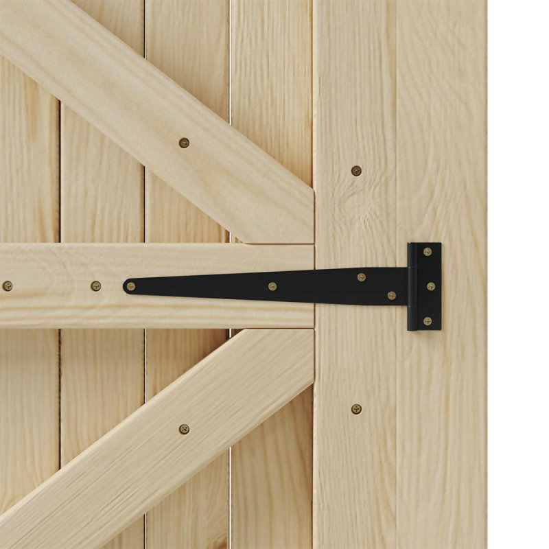 Arch Top Strong Garden Gate with Latch, 99cm W x 6cm D x 180cm H - Garden Gate - British D'sire