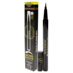 Arches and Halos - Fine Bristle Tip Pen - Neutral Brown for Women - 0.02 oz Eyebrow Pen - Eyebrow Pen - British D'sire
