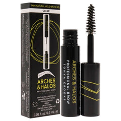 Arches and Halos - Mini Natural Hold Brow Gel - Clear for Women - 0.08 oz Brow Gel - Brow Gel - British D'sire