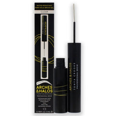 Arches and Halos - Water Resistant Firm Hold Brow Gel - Clear for Unisex - 0.106 oz Gel - Gel - British D'sire