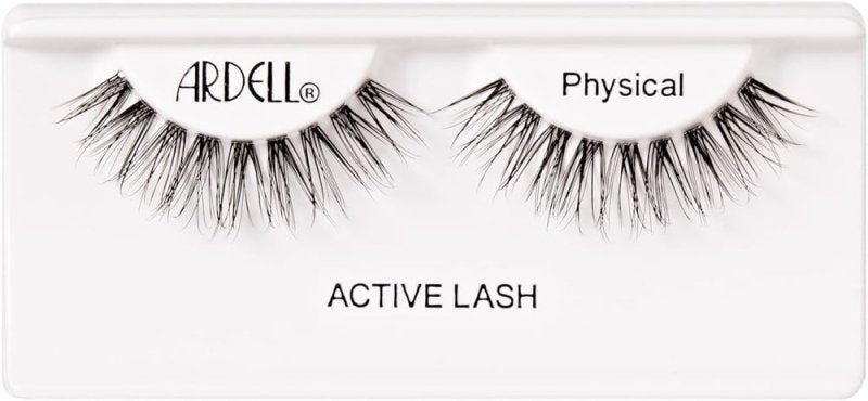 Ardell Active Lash Physical False Eyelashes, Water-resistant, Light Volume, Medium Length, Vegan Friendly, 1 Pair (Pack of 1) Secondary image