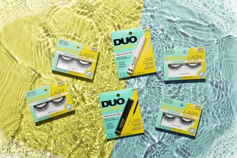 Ardell Active Lash Physical False Eyelashes, Water - resistant, Light Volume, Medium Length, Vegan Friendly, 1 Pair (Pack of 1) - False Eyelashes - British D'sire