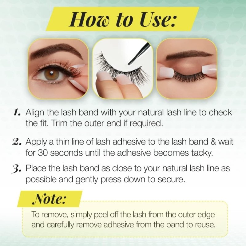 Ardell Active Lash Soak It Up False Eyelashes, Water - resistant, Medium Volume and Length, Vegan Friendly, 1 Pair (Pack of 1) - False Eyelashes - British D'sire