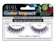 Ardell Colour Impact Lashes Demi Wispies, Plum - False Eyelashes - British D'sire