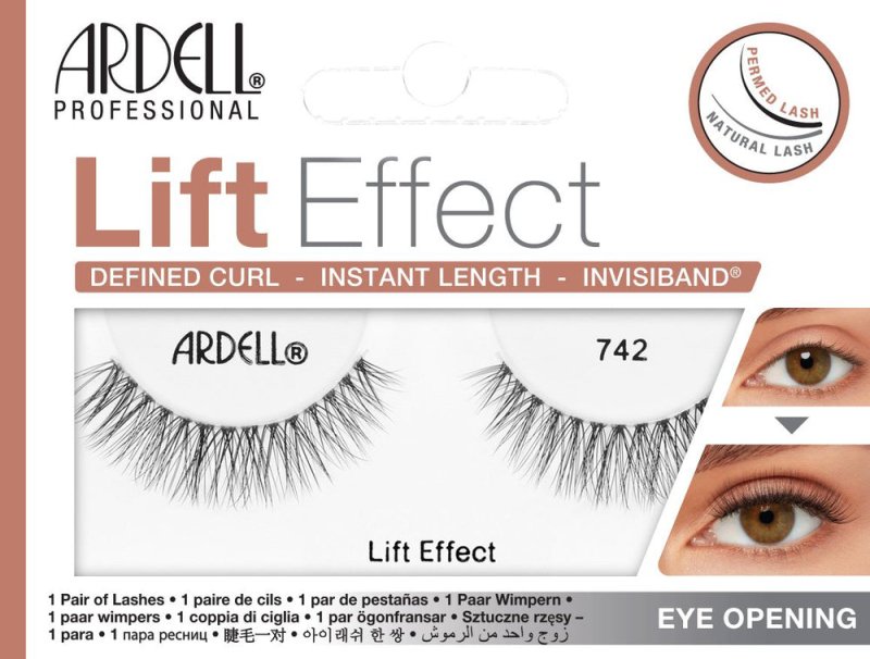 Ardell Lift Effect Lashes 742, 1 pair - False Eyelashes - British D'sire Main image