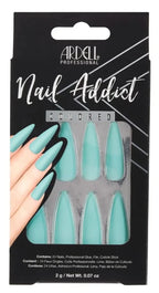 Ardell Nail Addict Nails Blue Lagoon - False Nails - British D'sire
