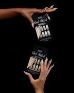 Ardell Nail Addict Premium Nail Set, Nude Light Crystals - False Nails - British D'sire
