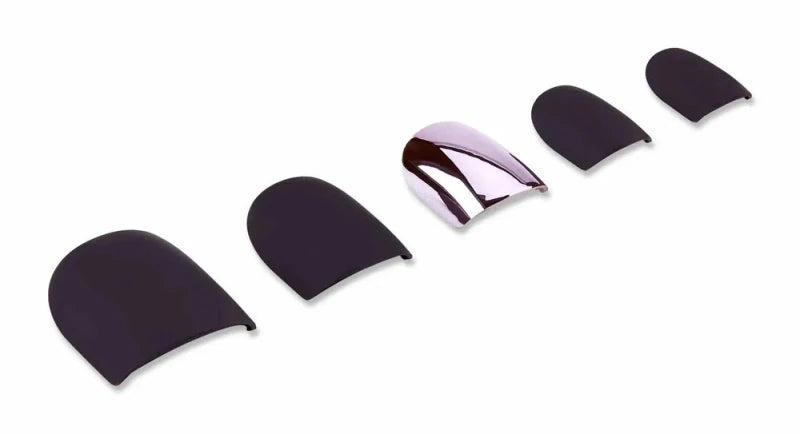 Ardell Nail Addict Premium Nails Burgundy Chrome - False Nails - British D'sire