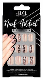 Ardell Nail Addict Premium Nails Cheetah Accent - False Nails - British D'sire