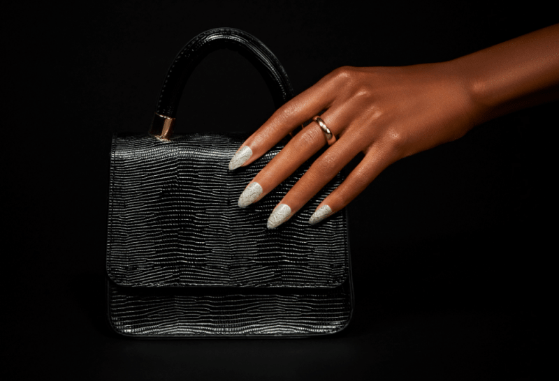 Ardell Nail Addict Premium Nails Grey Python - False Nails - British D'sire