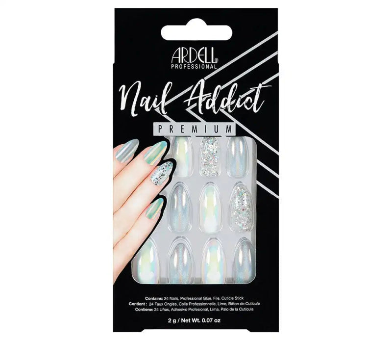 Ardell Nail Addict Premium Nails Holographic Glitter Secondary image