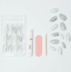 Ardell Nail Addict Premium Nails Holographic Glitter - False Nails - British D'sire