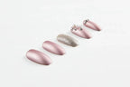 Ardell Nail Addict Premium Nails Metallic Lilac Pearl - False Nails - British D'sire