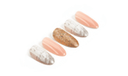 Ardell Nail Addict Premium Nails Pink Marble and Gold - False Nails - British D'sire