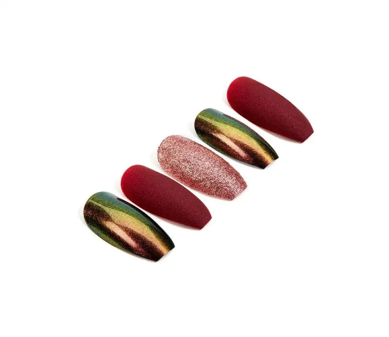 Ardell Nail Addict Premium Nails Red Cateye Secondary image
