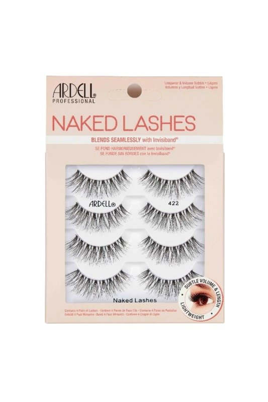 Ardell Naked Lashes Multipack of 4 pairs - 422 - False Eyelashes - British D'sire Main image