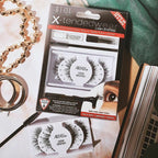 Ardell X - Tended Wear Lash System - Demi Wispies - False Eyelashes - British D'sire