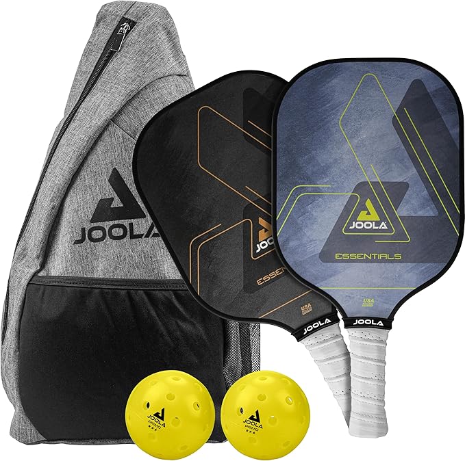 Arezzo - Essentials Performance Pickleball Paddle with Reinforced Fiberglass Surface and Honeycomb Polypropylene - Outdoor Sports & Equipments - British D'sire